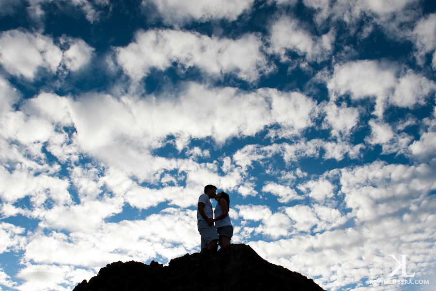 Self-portrait Maui Engagement Photo