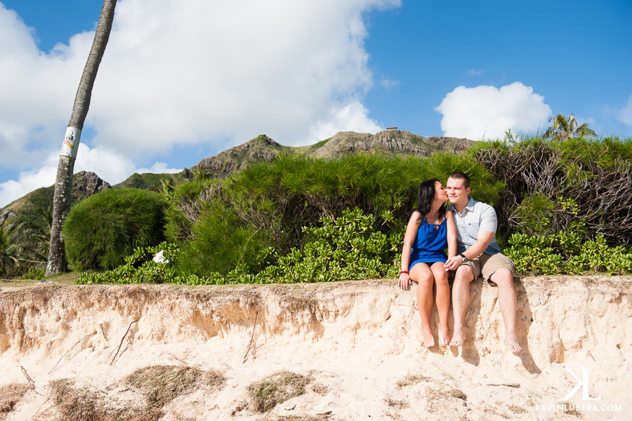 Photo of couple on Lanikai Beach