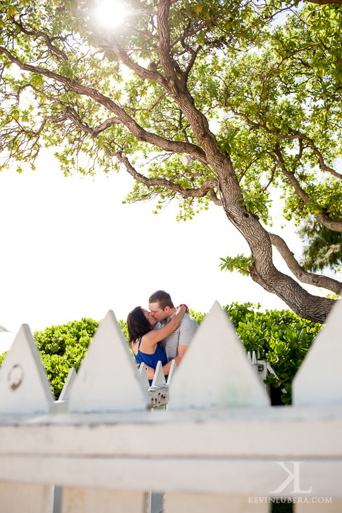 Engagement session at Lanikai